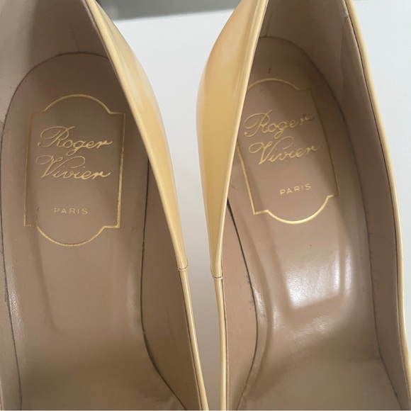 Roger vivier cream color women shoes size 36 - Picture 6 of 12